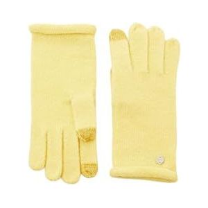 ESPRIT Dames 123EA1R301 winterhandschoenen, 770/PASTEL geel, 1SIZE, 770/Pastel Yellow, One Size (Fabrikant maat:ONESIZE)