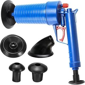 Retoo - Perslucht Buisreiniger - Met 4 Rubber Adapters - Voor Verwijderen Van Buisverstoppingen