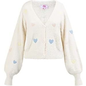 UCY Dames gebreide jas 12425242-UC01, wolwit, XL/XXL, wolwit, XL/XXL