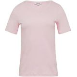 T-shirt - Zacht Roze - Interlockjersey - Slim Fit - Katoen - Korte Mouwen