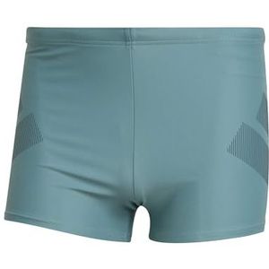 adidas Heren BIG BARS SWIM BOXERS, preloved teal, 26