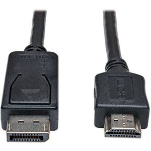 Tripp Lite DisplayPort-naar-HDMI-kabeladapter, DP naar HDMI (M/M), 1080p, 7,6 m (P582-025)