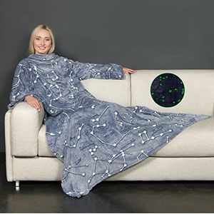 Fleece deken met mouwen - online kopen | Lage prijs | beslist.be