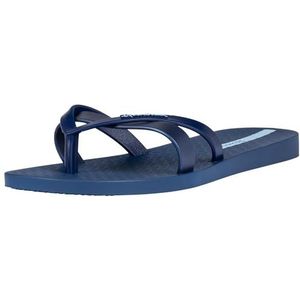 Ipanema Kirei FEM teenslippers voor dames, blauw/parelblauw, 37 EU, Blue Pearly Blue, 37 EU