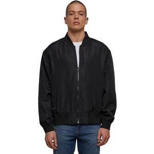 Urban Classics Heren jas gerecycled bomber jack zwart M, zwart, M