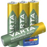 Varta Recycled Oplaadbare AAA Batterijen | 800 mAh | NiMH