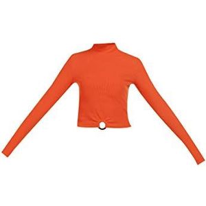 myMo ATHLSR Dames Shirt 13707894-MY04, ORANGE, M, oranje, M