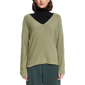 ESPRIT Dames 993EE1I307 trui, 349/LIGHT Khaki 5, XXS, 349/light kaki 5, XXS