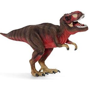 SCHLEICH - Figuur Tyrannosaurus Rex, kleur: rood
