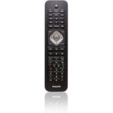 Philips SRP5016/10 universele afstandsbediening (6-in-1, TV, Blu-ray, STB, STR, SB, AUX) zwart