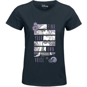 cotton division T-shirt voor dames, Marine, S