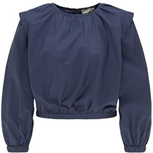 DreiMaster Vintage Dames hemdblouse, marineblauw, XL, marineblauw, XL