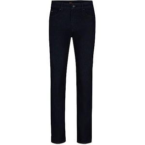 Jeans - Dark Blue - Met Riemlussen - Five-Pocketsmodel