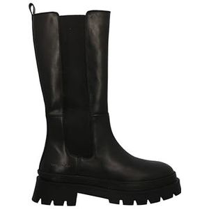 Tom Tailor Dames 8450070001 modelaarzen, zwart, 36 EU, zwart, 36 EU