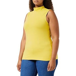 People Tree Dames Kana Coltrui Top Pullover Sweater, Ceylon Geel, 34 NL