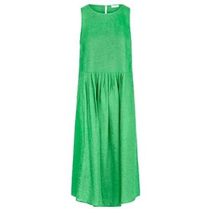 Mint & Mia Dames geweven jurk, groen, 40