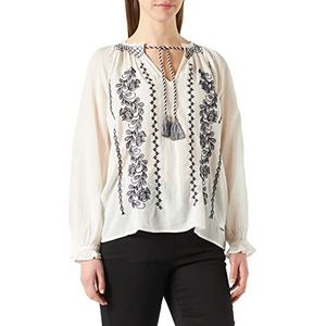 Pepe Jeans Blouse voor dames, 803off Wit, S