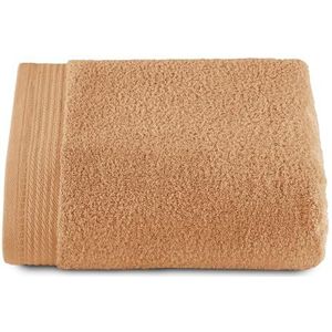 RIZO Top Towel - 1 douchehanddoek, grote douchehanddoek, badhanddoek, 100% gekamd katoen, 600 g/m², 100 x 150 cm, papaja