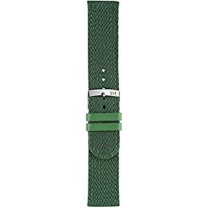 Morellato A01X4908C17 Uniseks armband, sportcollectie, net, gevlochten stof, Groen, 22mm, Armband