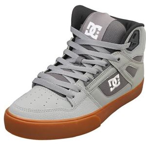 DC Shoes Pure SE sneakers voor heren, grijs/wit/grijs, 48,5 EU, Grijs wit grijs, 48.5 EU