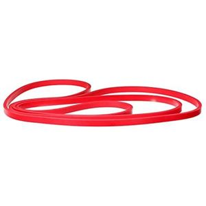 D.RECT Elastieken rubberen ring banden voor huishouden, werk, kantoor, herbruikbaar, duurzaam, 1 kg zak, rood