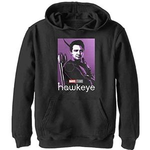 Marvel Hawkeye Hawkeye Poppin capuchontrui, zwart, S, zwart, S