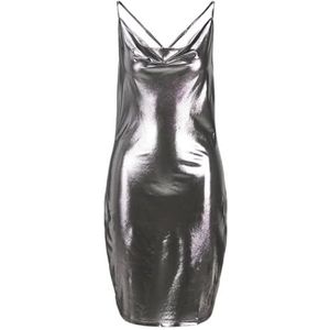 Jack & Jones JXDINA strap Shine Dress JRS, zilver, XL