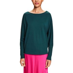 ESPRIT T-shirt voor dames, 305/Emerald green., S