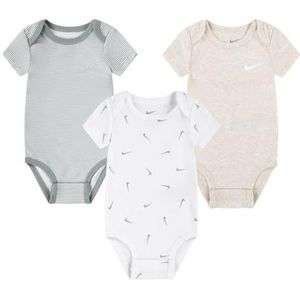 Basislaagset - Katoen/poly Rib - 3 Korte Mouwtjes - Zacht