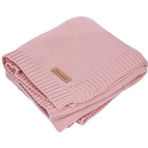 Sterntaler Gebreide knuffeldeken Baylee, leeftijd: Voor baby's vanaf de geboorte, 75 x 90 cm, roze, 9271870