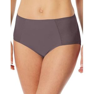 Schiesser Dames Midi Lace Air Slip, Mauve_181132, 40