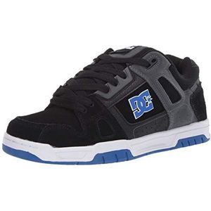 DC Shoes Heren Stag Skate Schoen, Zwart Blauw, 47 EU