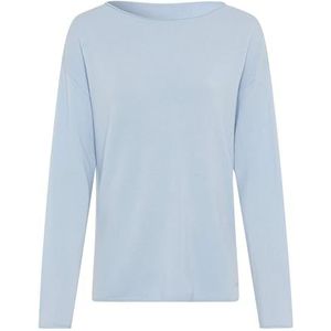 Style Liz Merino Cashmere trui met lange mouwen, blauw, 38