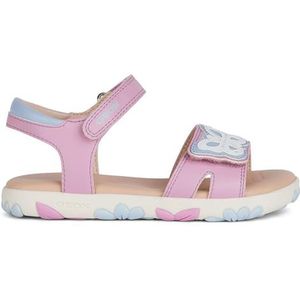 Geox J Haiti Girl Sandalen voor meisjes, Dk Pink Sky, 30 EU