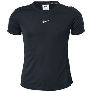 Nike G Nk DF One SS Top T-shirt voor meisjes en meisjes, zwart/wit, XL