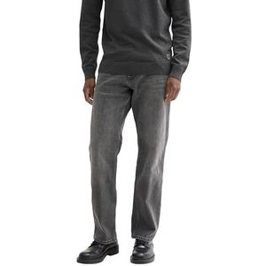 TOM TAILOR Heren Marvin Straight Jeans, 10210 - Grey Denim, 28W x 32L