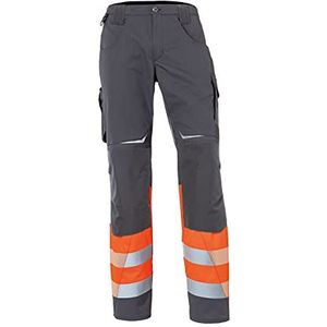 KÜBLER Workwear Kübler Reflectiq, werkbroek, klasse 1, waarschuwingsoranje/antraciet