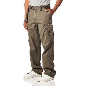 UNIONBAY Heren Survivor Iv Relaxed Fit Cargo Pant Casual, Zadel, 36W / 30L