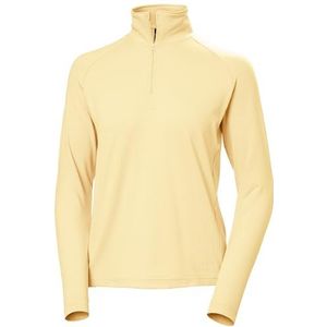 Helly Hansen Dames Verglas Half-Zip Midlayer, 367 Gele Crème, L