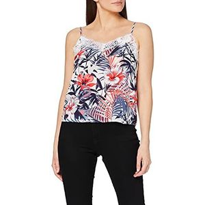 Mavi Damesblouse met print, meerkleurig (Hibiscus Printed 28831), S