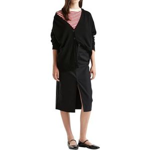 United Colors of Benetton - 126wd603r - Damesvest - Zwart