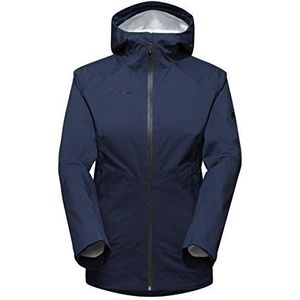 Mammut Dames Albula Hs Hooded Jacket Women Hardshell Jacket met capuchon (1 stuk), marineblauw, XS