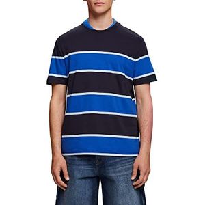 edc by Esprit gestreept T-shirt, 100% katoen, 400/marineblauw, M