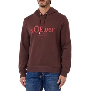 s.Oliver Sales GmbH & Co. KG/s.Oliver Heren logo-sweatshirt met capuchon logo-sweatshirt met capuchon, lila (lilac), L