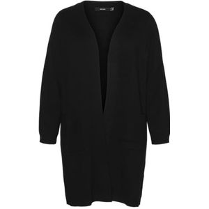 Vero Moda - VMCSABA - Gebreid Vest - Zwart