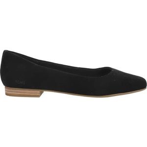 TOMS Briella Ballerina's voor dames, zwart su�ède, maat 36 EU, Zwart Suede, 38.5 EU