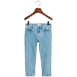 GANT Uniseks slim jeans voor kinderen, lichtblauw, 92