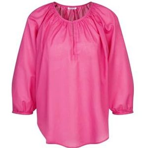 Zijden Sticker - Blouse - Roze - 100% Katoen