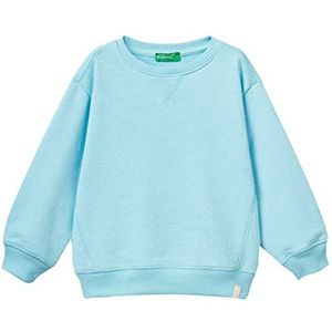 United Colors of Benetton Trainingsshirt voor kinderen en jongeren, Lichtblauw 90k, 18 mesi