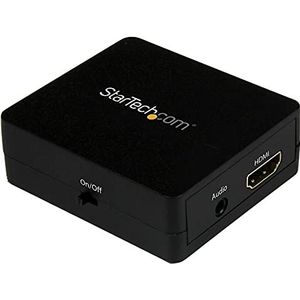 StarTech.com HDMI Audio Extractor - HDMI op 3,5 mm audio converter - 2.1 stereo audio - 1080p